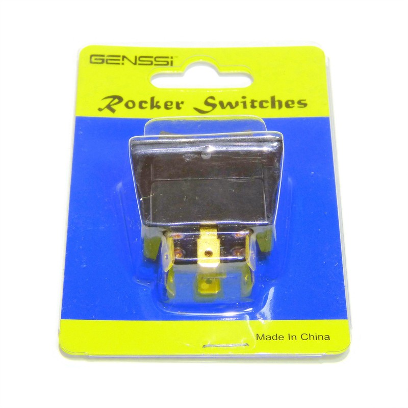 Genssi Rocker Switch On Off On Momentary Type DPDT 12V