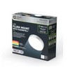 Commercial Electric Flexinstall LED 10 in. Brushed Nickel Cut Out