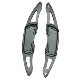 Steering Paddle Shift Extension Accessories Parts for Mazda Paddle Shift Aluminum Gun Metal CX-3 CX-5 CX-8 Roadster etc