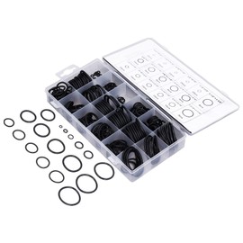 Rubber O Rings, O Ring Kit O Rings Rubber 222Pcs O Ring Rubber Washer Gasket Assortment Accessory Set Kit for Pipeline Vehicle