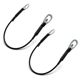 Quctaki 2 PCS Tailgate Lift Support Cable Set Driver and Passenger Side Rear Compatible with 1998-2004 Nissan Frontier 2009-2014 NP300 Replace 90460-8B400