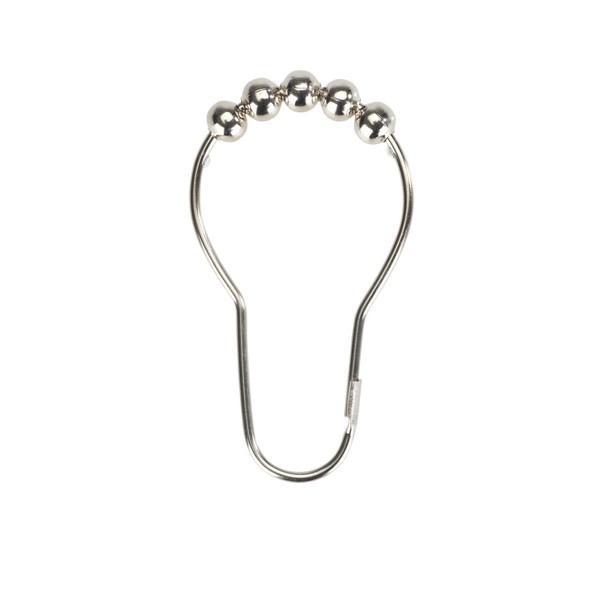 WENKO Shower Curtain Rings Set of 12 Shower Rings with