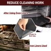 3 Pack Oven Liners for Bottom of Oven, Large Reusable