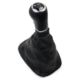 YananAC 6 Speed Gear Shift Knob 009140093 Fits Vauxhall Corsa D 2006-2014 Corsa E 2014-2019 19276456 Black Gear Lever