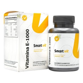 Vitamina E-1000 (60 Cápsulas De 1,2 G C/u) Smart Vit Anahuac