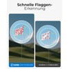 CIGMAN 1312Y Laser Golf Rangefinder with Side Touch Screen, Tilt