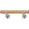 TRUSCO HBIY300-SO Horizontal Mini Handrail, 1.4 x 11.8 inches (35