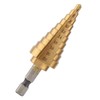 Step Drill, Hexagonal Shaft, Titanium Coating, Sharp, HSS Steel, Drill,