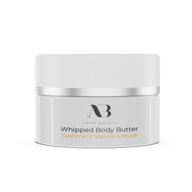 Amira Beauty Hydrating Whipped Body Butter -Scented with Cashmere Vanilla & Musk
