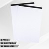 Thboxes Graph Paper 17" X 11.6", 2 Pack 4x4（4 Squares