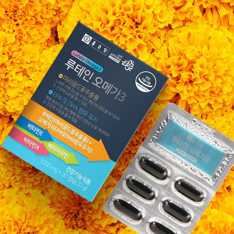 Omega 3 Lutein Beta Carotene Chong Kun Dang Lutein /