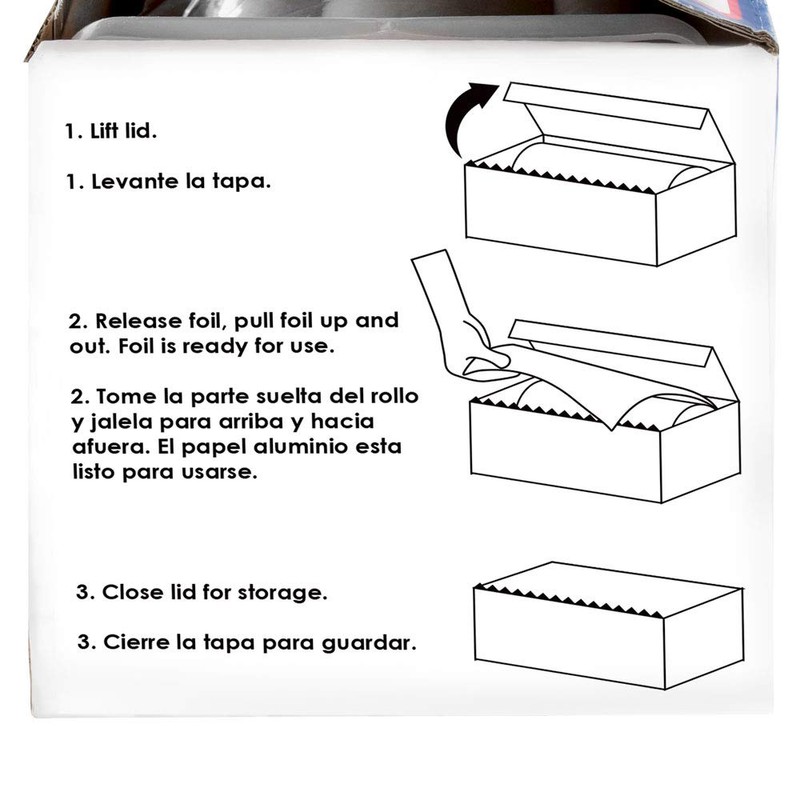 DisposaBull - 18" x 500' Aluminum Foil Roll, Each