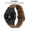 TRUMiRR Titanium Bracelet Compatible with Garmin Fenix 7X Pro/7X Sapphire