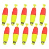 M METERXITY 10-Pack Fishing Bobbers Floats, 53mm EVA Foam Weighted