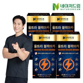 Nature Dream Ultra Black Maca 810mg x 60 tablets 4 boxes / 네이처드림 울트라 블랙마카 810mg x 60정 4박스