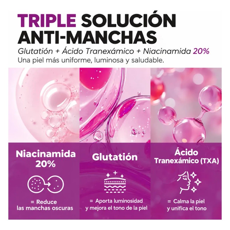 Serum Antimanchas Niacinamida 20% Todo Tipo De Piel 40ml