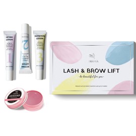 PERMANIA Eyelash Lift Kit, Brow Lamination Kit for Tube Design with Glue Balm