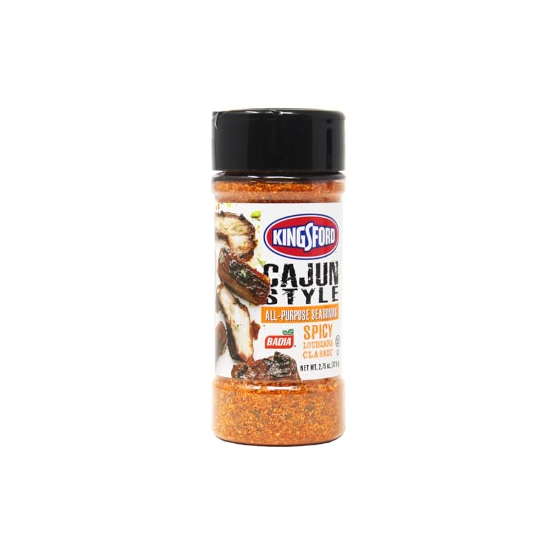 Culinary Seasonings: Kingsford Cajun Style Seasoning 2.75 oz Shaker