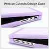 MOSISO Compatible with MacBook Pro 14 inch Case 2025-2021 M4