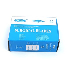 AAProTools 100 Surgi Scalpel Blades #21 Carbon Steel Sterile 25kGy Sterility Guaranteed