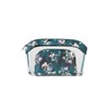 Danielle Creations Wild Bloom Clear 2 in 1 Small Purse and Travel