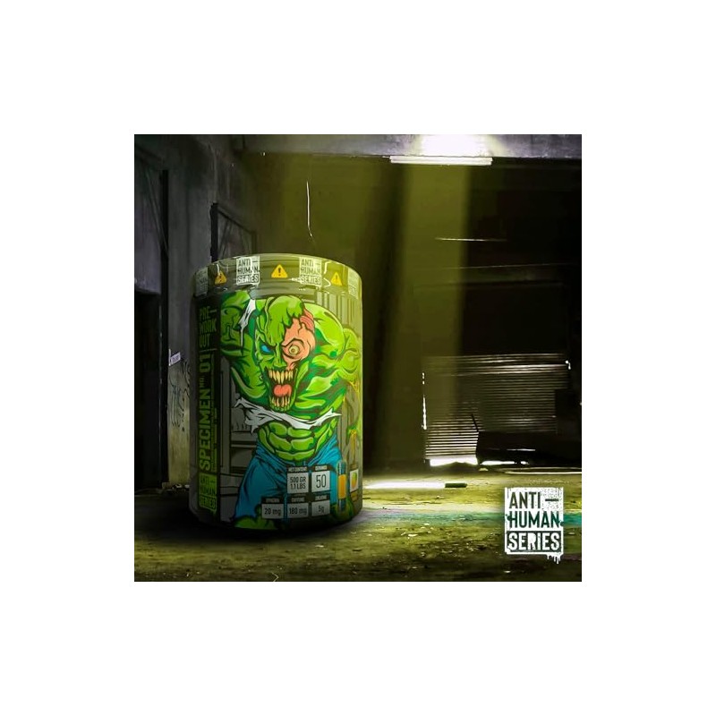Specimen No. 01 Pre-Entreno | Suplemento Alimenticio en Polvo con