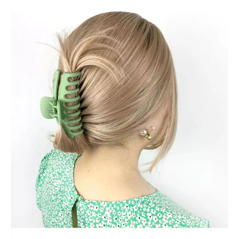 Pinzas Para Cabello Garra Fuerte 4pcs Antideslizantes