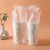 Disposable Cup Holder, 1 Cup Plastic Cup Holder Bag with