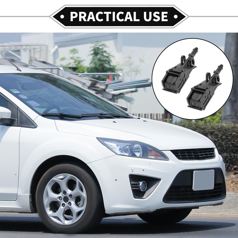 VekAuto 2 Pcs Windshield Washer Nozzle Compatible for VW Bora