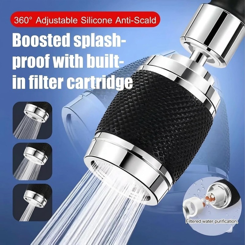 Grifo de filtro de cocina giratorio Booster a prueba de