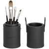 Brush Box Brush Set Travel Case Black 4-Piece Pack (1