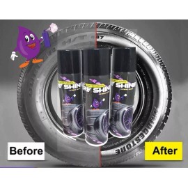 M16 products Uvita Tire Shine Extra Gloss Cans 14oz each Shines and protect (6 bottle)