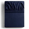 DecoKing Fitted Sheet Super King 100% Combed Cotton Soft Jersey