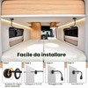CamperXlite 2 Pezzi Lampada da Lettura LED 12-24V – Flessibile