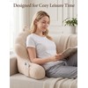 Yoofoss Reading Pillow for Bed Sitting up, Backrest Pillows with
