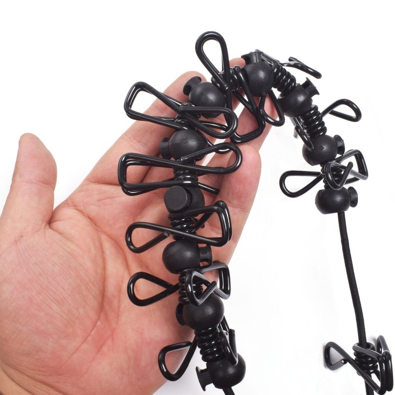 Retractable Portable Clothesline Clothing line with 12 Clothes Clips, for