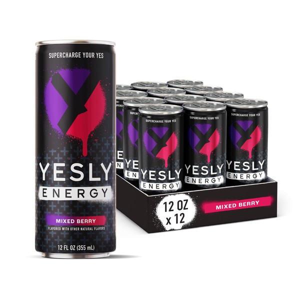 Yesly Energy - All Natural Clean Energy Drink - Zero