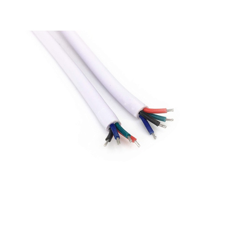 HUALAND 6 Pair White 4 Pin Waterproof Male Female Connector