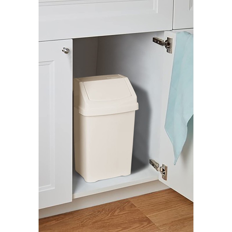 M1SS Casa 8L Swing Bin Assorted Colours High Grade Flip