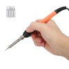 20Pcs Electric Soldering Iron Set Temperature Adjustable Without Switch Welding