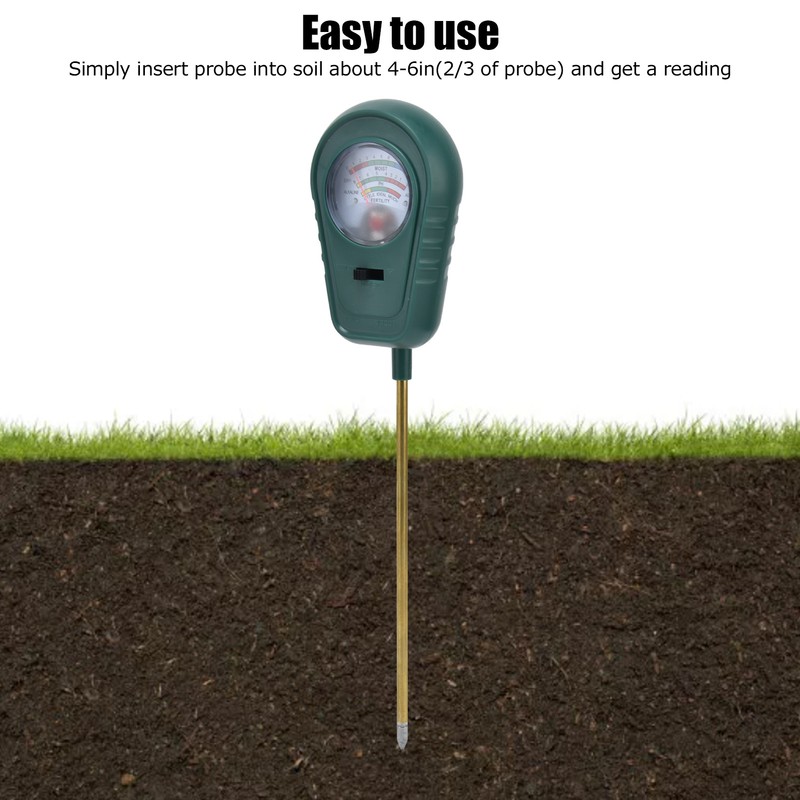 Soil Tester Kit 3 in 1 Multifunction Fertility Moisture PH