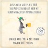 Mr. & Mrs. Panda Auto Sonnenschutz Pinguin Bier - Geschenk,
