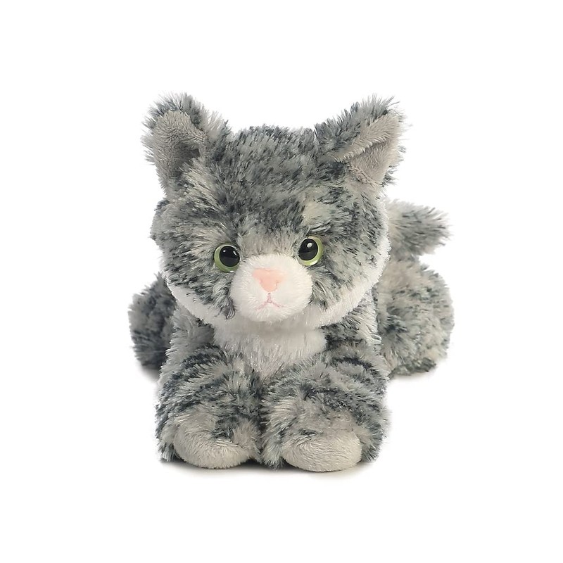 Aurora, 31713, Mini Flopsies Lily The Grey Tabby, 8In, Soft