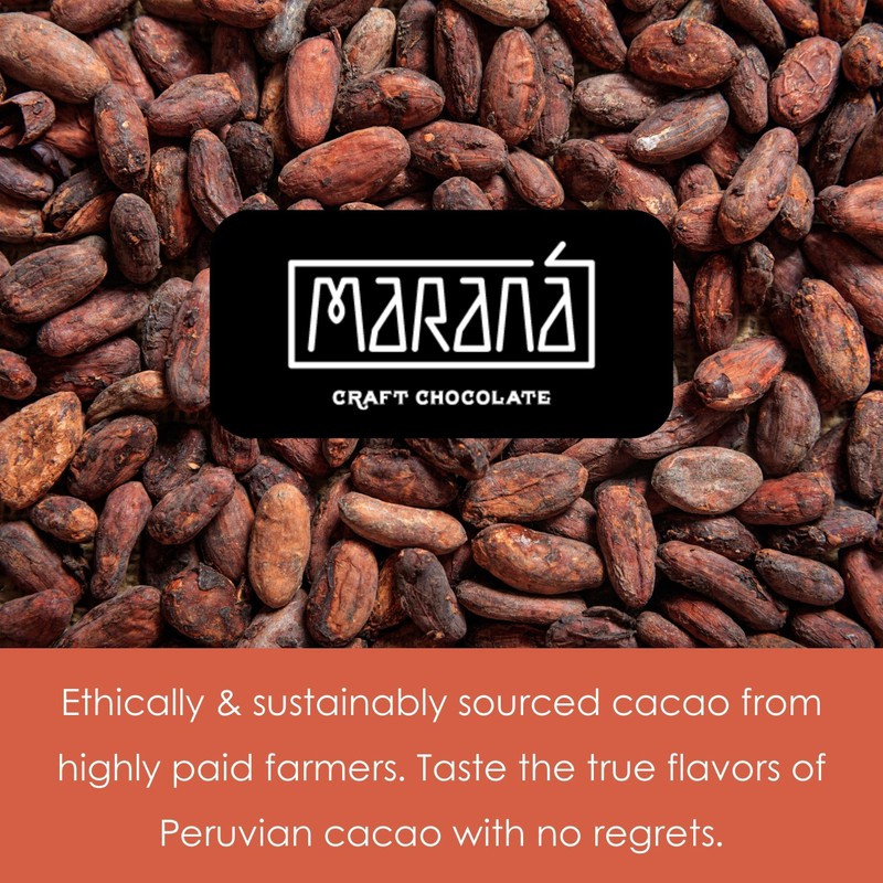 Maraná Chocolate Piura 50% Milk Chocolate 3 Pack - Organic