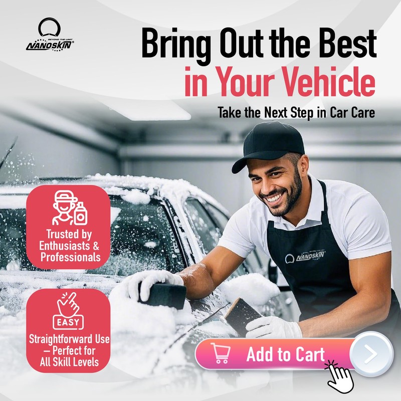 Nanoskin CHERRY SUDS Foaming Car Wash Shampoo 16 Oz. -