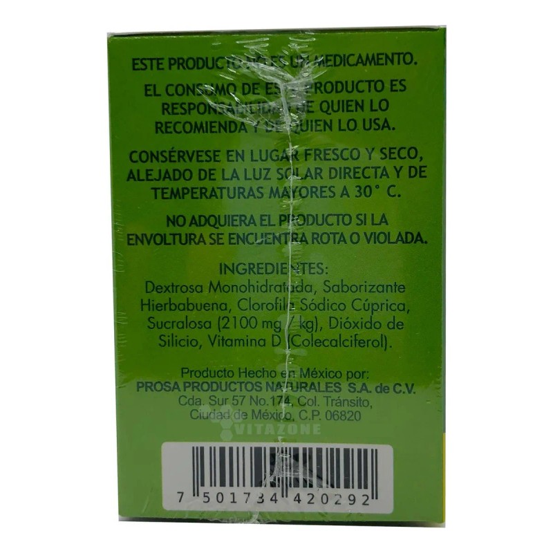 Clorofila En Polvo 45 Sobres Prosa