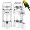 Pawfly 2 Pcs Bird Water Dispenser, Automatic Water Feeder, Plastic