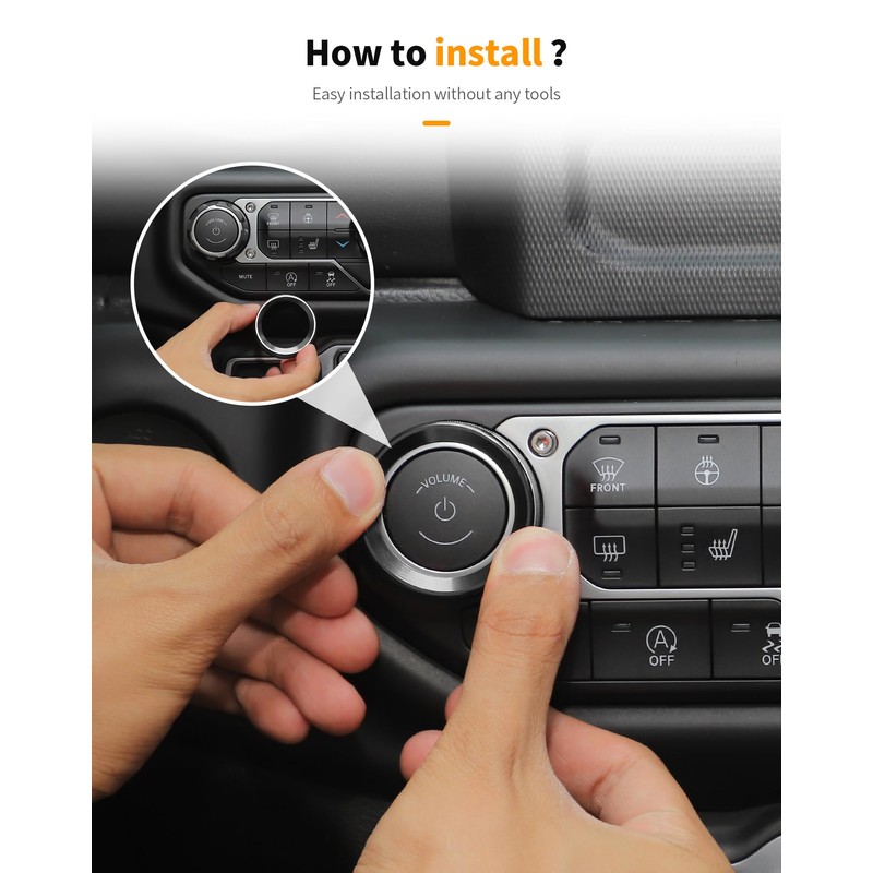 Hoolcar Window Switch Button Cover Volume Radio Air Conditioner Headlight