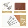 UNCO- Leather Stitching Punch, 4 Pack, 4 mm, 1/2/4/6 Prong,