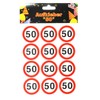 Udo Schmidt Traffic Sign Sticker for 50th Birthday